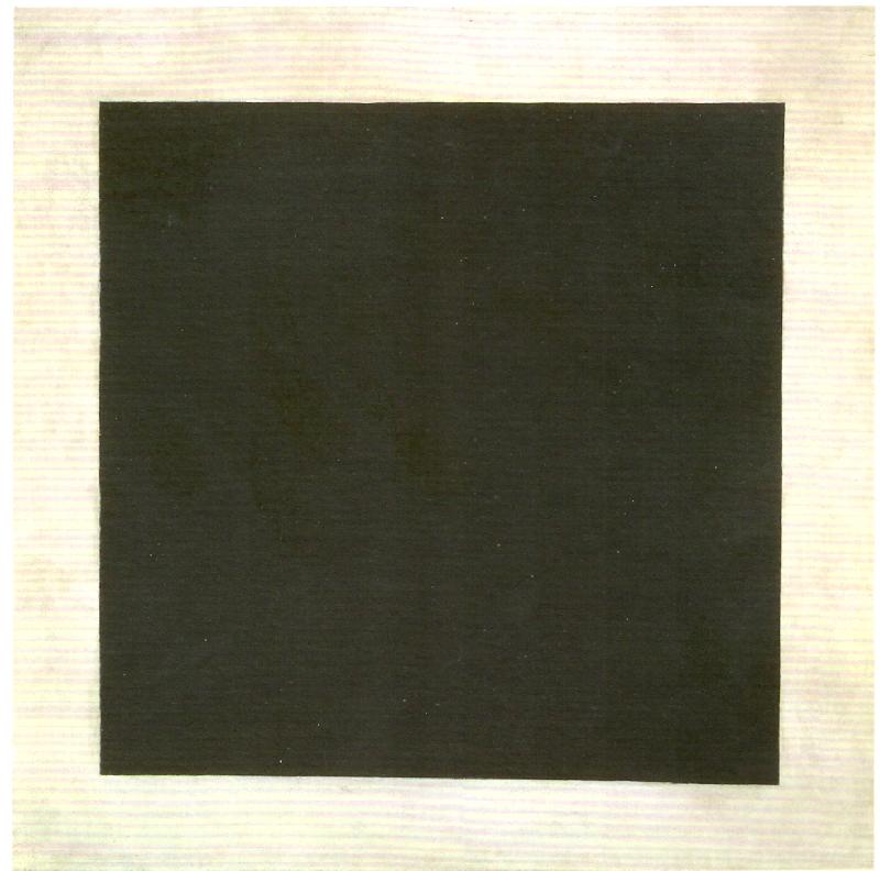 Kazimir Malevich black square oil painting image